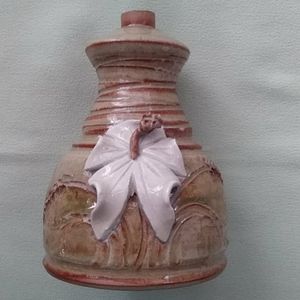 Hand Thrown Oil Lamp Whole Earth Clay Works